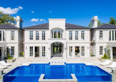 custom home designs Brisbane with pool