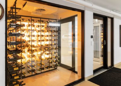 Quay Circuit luxury home design includes wine cellar